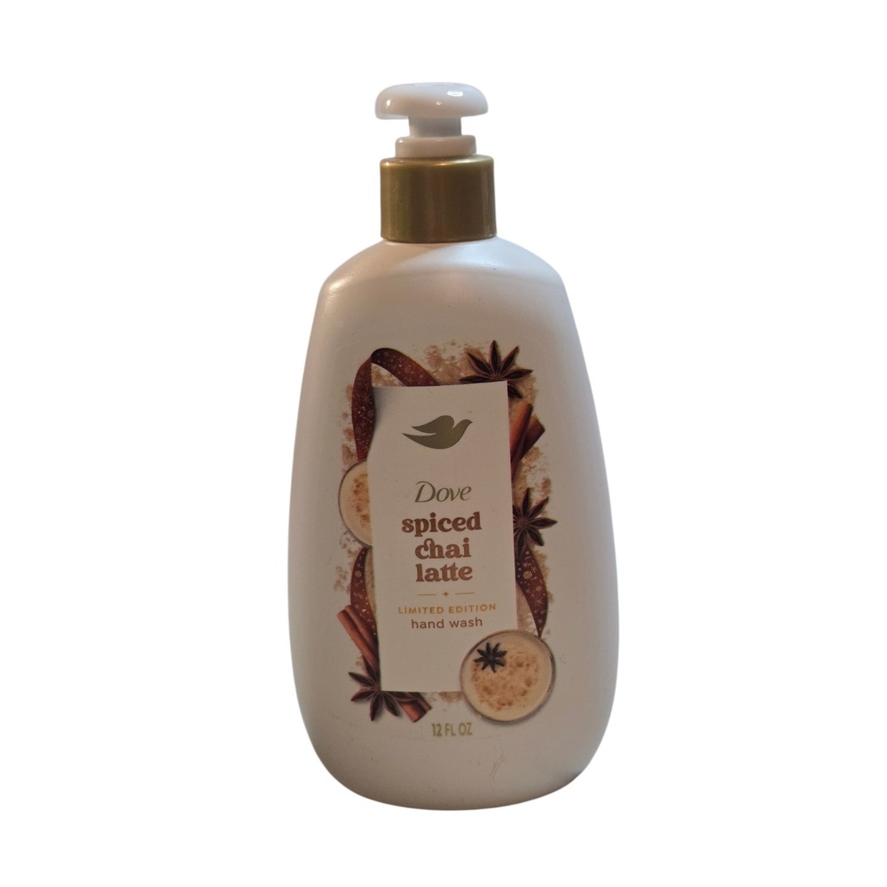 New Dove Limited Edition Spiced Chai Latte Hand‎ Wash Soap